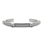 Hermes Bracelet Athena Arjan Bangle Leather Metal