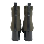 Hermes Vol Vert Short Boots 37.5 JP..5 cm Khaki Black — view 4