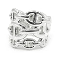 Hermes Chaine D'ancre GM 52 Ring Silver Polished