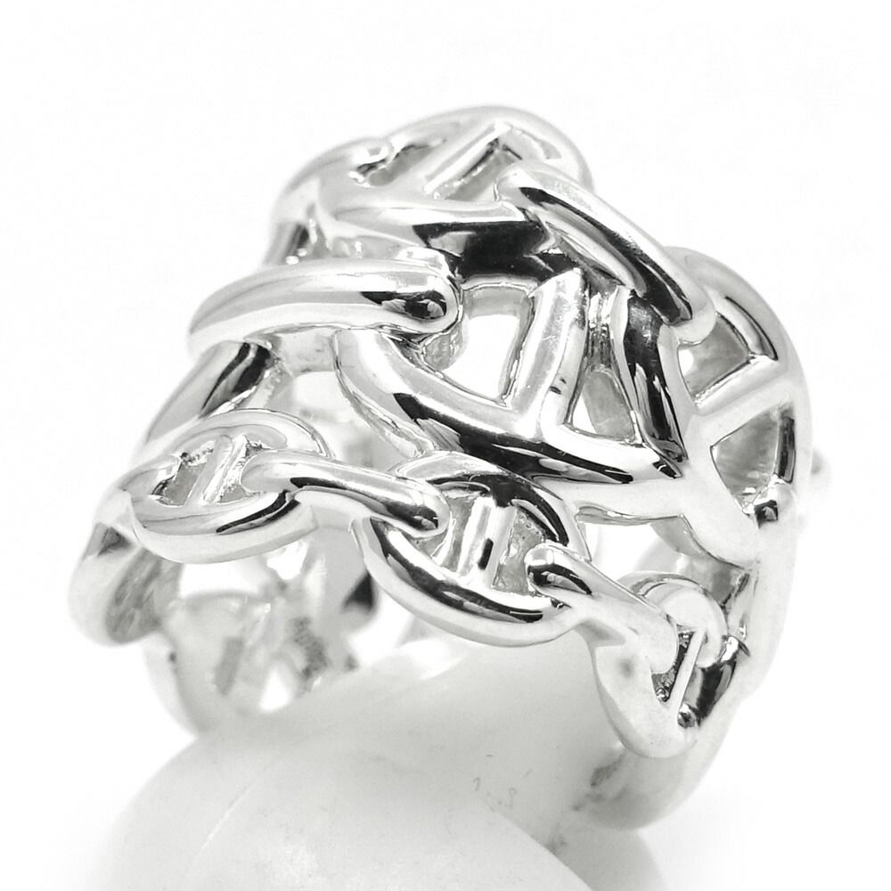 Hermes Chaine D'ancre GM 52 Ring Silver Polished — view 3