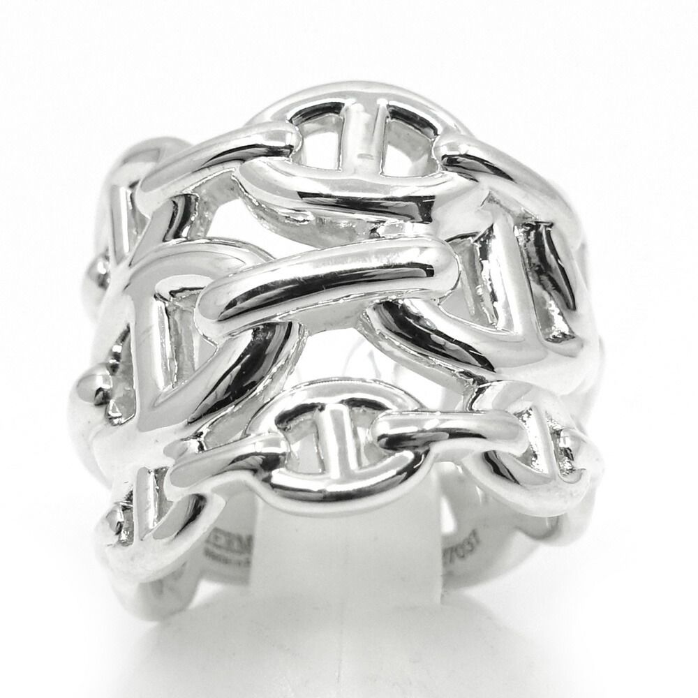 Hermes Chaine D'ancre GM 52 Ring Silver Polished — view 2