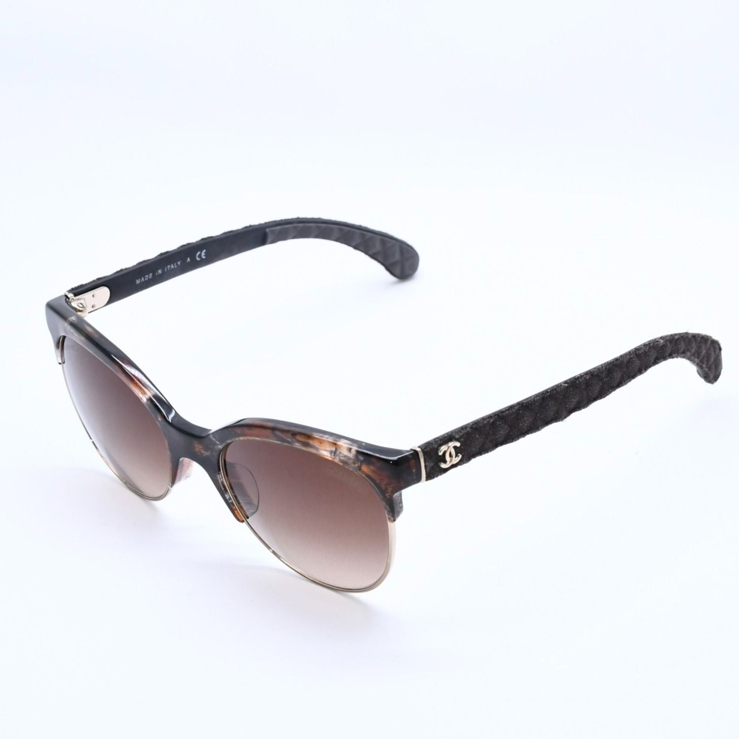 Chanel Sunglasses Eyewear S5 CC Logo Quilted Temple — view 2