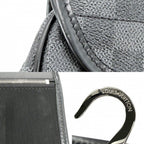 Louis Vuitton Pouch Damier Graphite Trousse Suspense Double Travel Black Silver — view 8