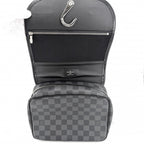 Louis Vuitton Pouch Damier Graphite Trousse Suspense Double Travel Black Silver — view 4