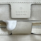 Gucci 2-Way Horsebit Small Top Handle Shoulder Bag Crossbody GG Supreme Canvas — view 5
