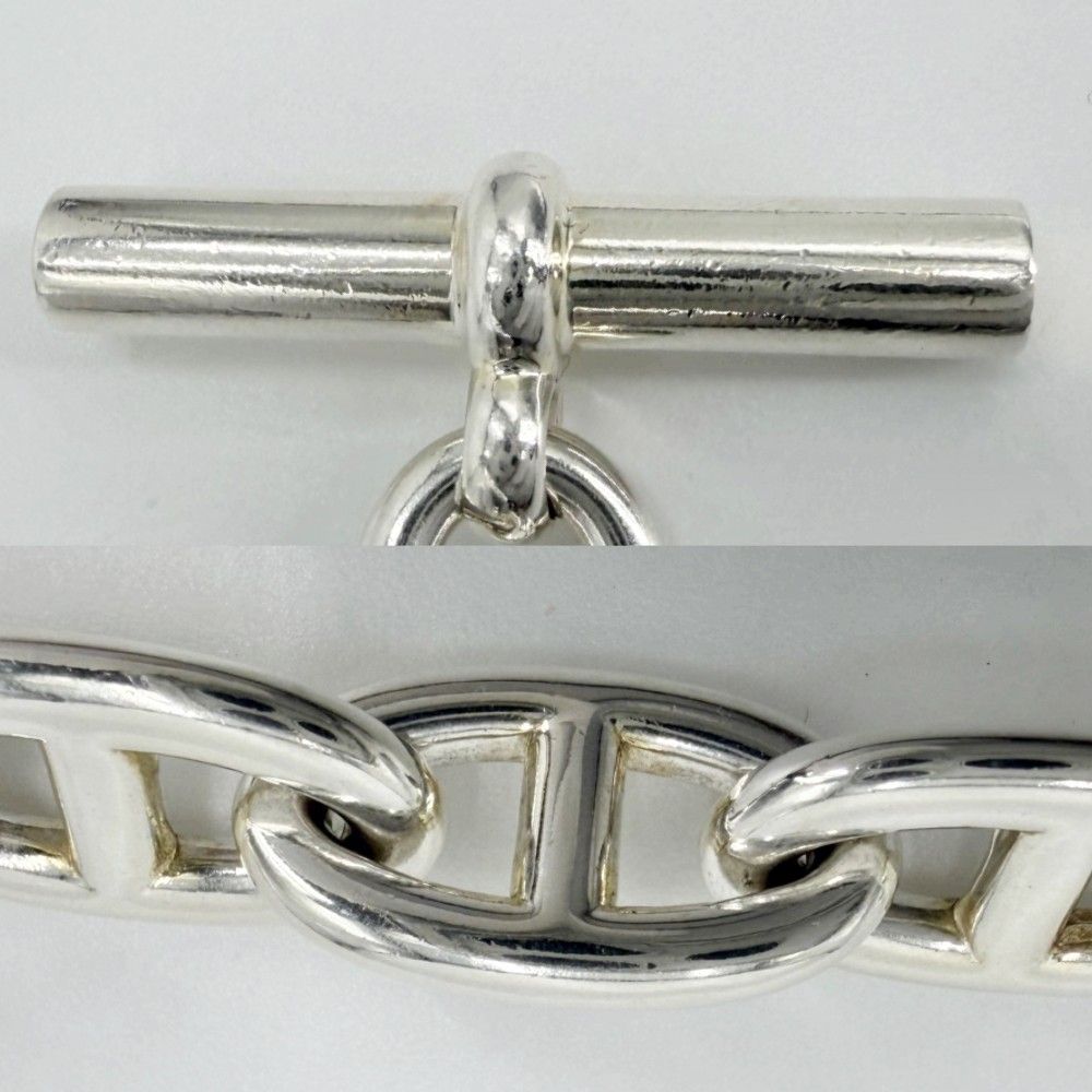 Hermes Bracelet Chaine D'ancre GM 925 Sterling Silver — view 5