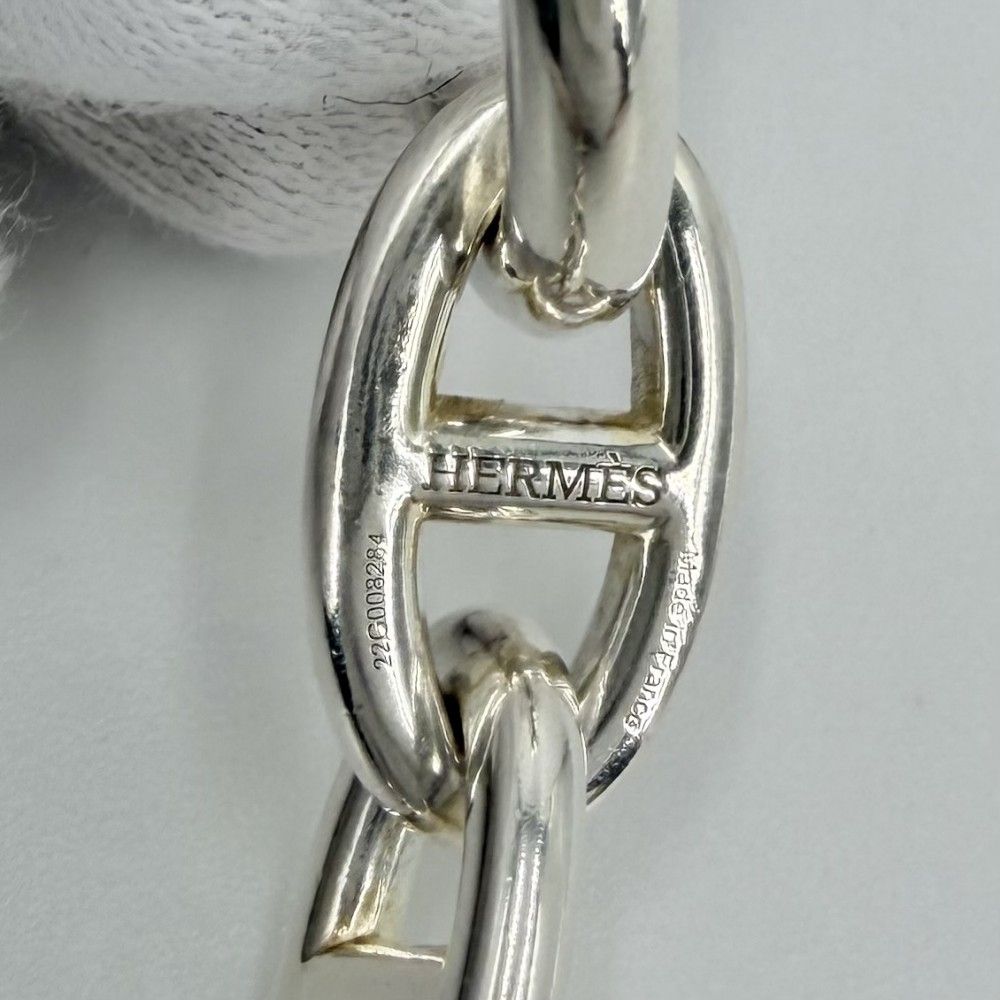 Hermes Bracelet Chaine D'ancre GM 925 Sterling Silver — view 3
