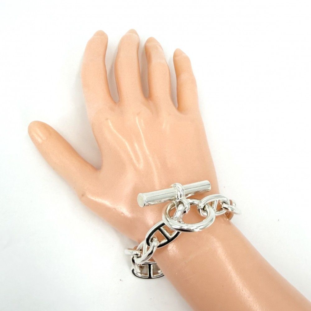 Hermes Bracelet Chaine D'ancre GM 925 Sterling Silver — view 2