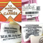 Hermes Shawl Carre Geant la Maison Des Carres Scarf Large de 140 Cashmere Silk — view 3