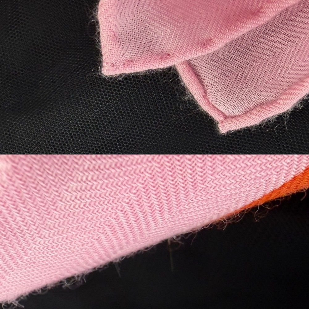 Hermes Shawl Carre Geant la Maison Des Carres Scarf Large de 140 Cashmere Silk — view 5