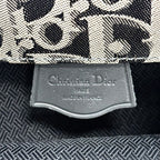 Dior Shoulder Bag Trotter Drawstring Crossbody Gold Black — view 5