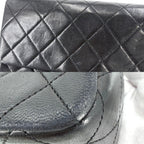 Chanel Shoulder Bag Mini Quilted Chain Turnlock Crossbody Mini Vintage CC Logo — view 8