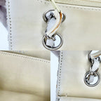 Chanel Shoulder Bag Quilted 25 CC Logo Bag Crossbody Double Flap Chain Tweed — view 9