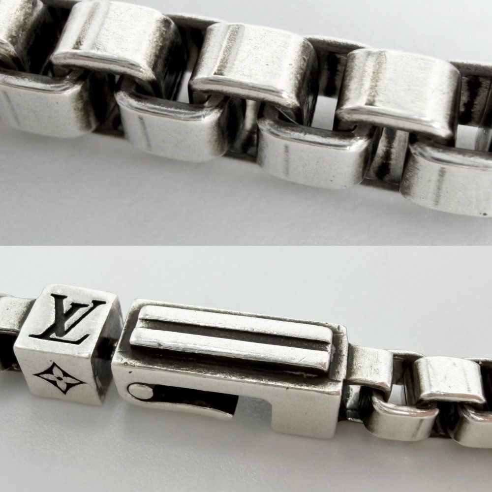 Louis Vuitton Bracelet Monogram LV Terra M 925 Sterling Silver — view 4
