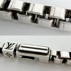 Louis Vuitton Bracelet Monogram LV Terra M 925 Sterling Silver — view 4