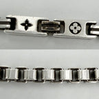 Louis Vuitton Bracelet Monogram LV Terra M 925 Sterling Silver — view 5