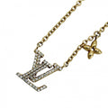 Louis Vuitton Necklace LV Iconic Pendant with Adjuster Star Rhinestone Gold
