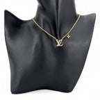 Louis Vuitton Necklace LV Iconic Pendant with Adjuster Star Rhinestone Gold — view 3