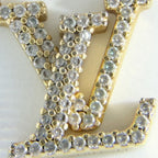 Louis Vuitton Necklace LV Iconic Pendant with Adjuster Star Rhinestone Gold — view 6