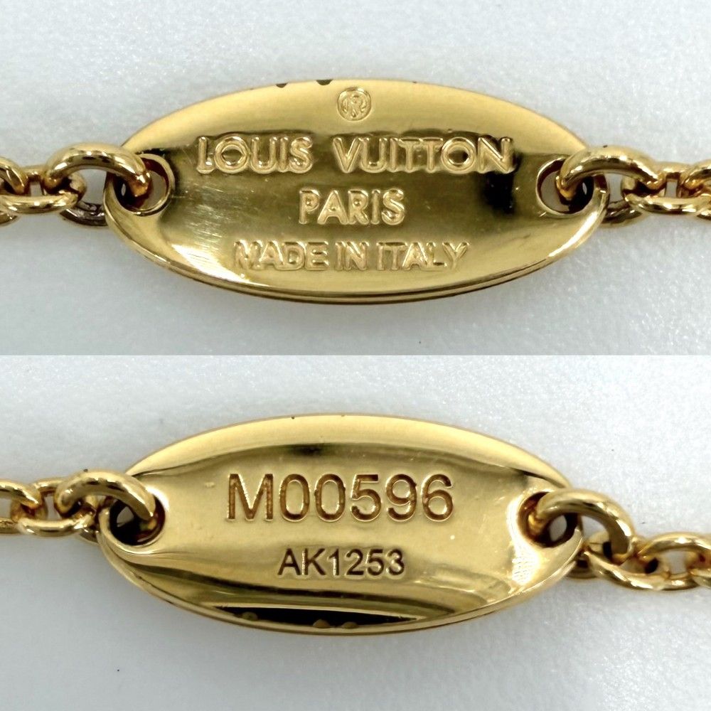 Louis Vuitton Necklace LV Iconic Pendant with Adjuster Star Rhinestone Gold — view 4