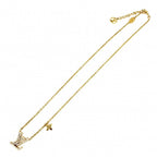 Louis Vuitton Necklace LV Iconic Pendant with Adjuster Star Rhinestone Gold — view 5