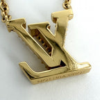 Louis Vuitton Necklace LV Iconic Pendant with Adjuster Star Rhinestone Gold — view 6