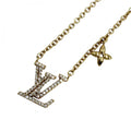 Louis Vuitton Necklace LV Iconic Pendant with Adjuster Star Rhinestone Gold