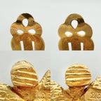 Chanel Earrings Angel Motif Vintage Gold Plated — view 3
