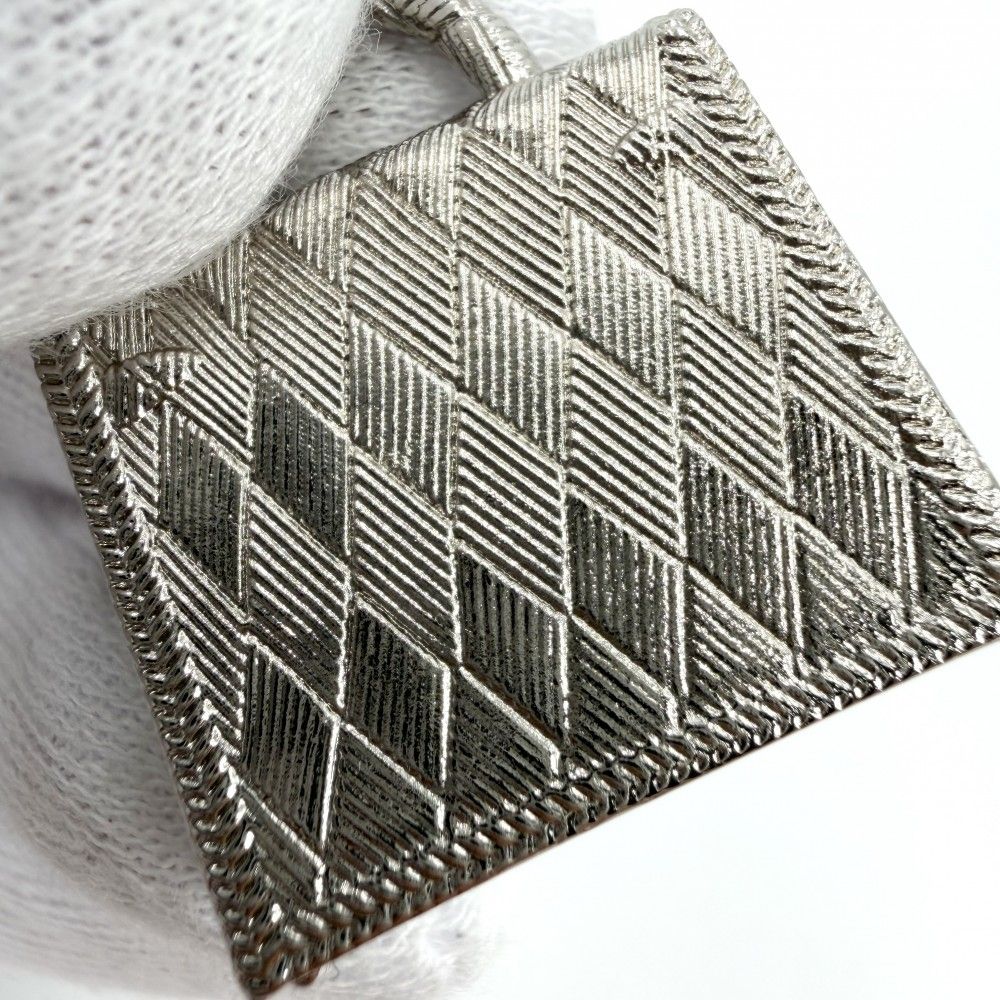 Hermes Pendant Kelly Curiosity Charm Silver — view 6