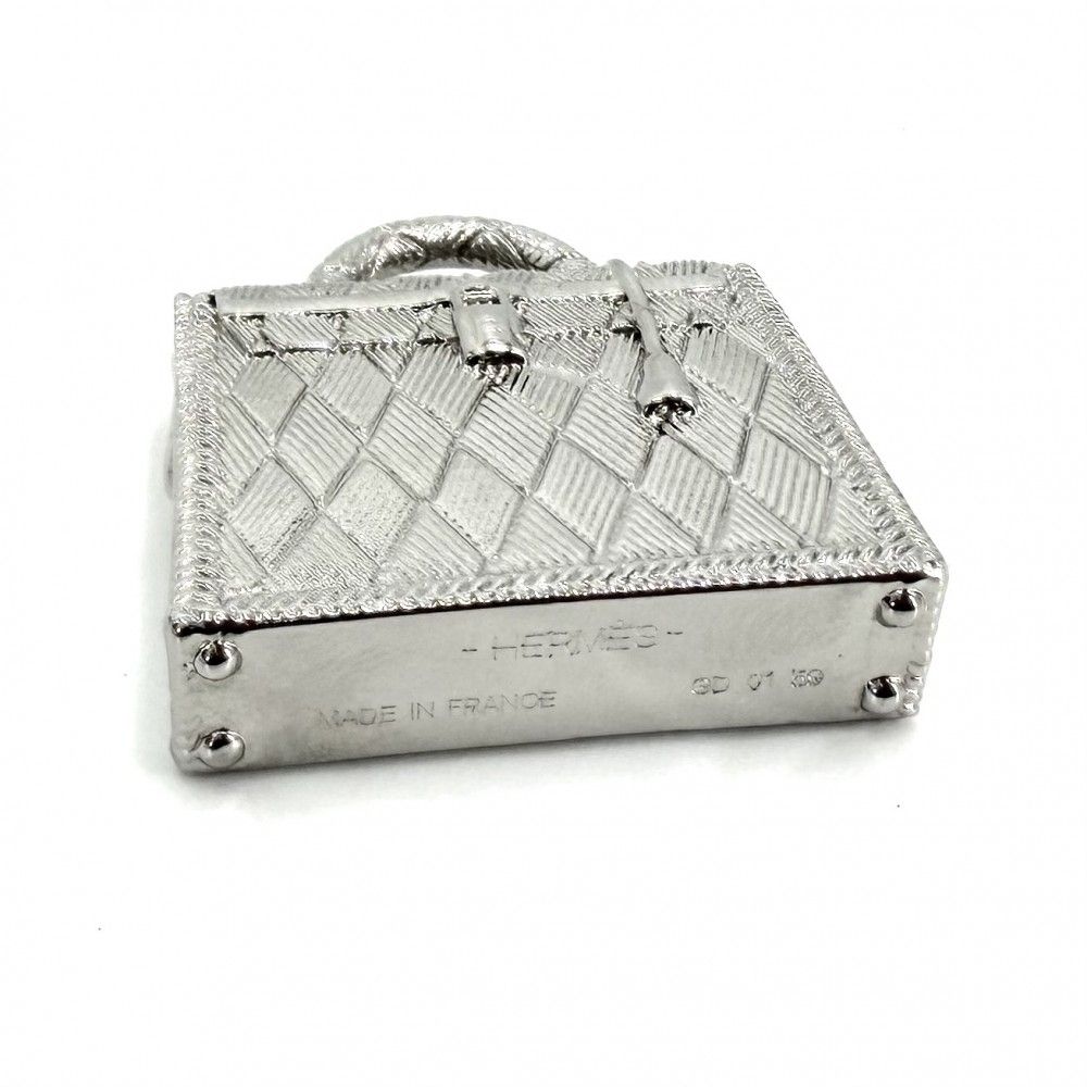 Hermes Pendant Kelly Curiosity Charm Silver — view 3