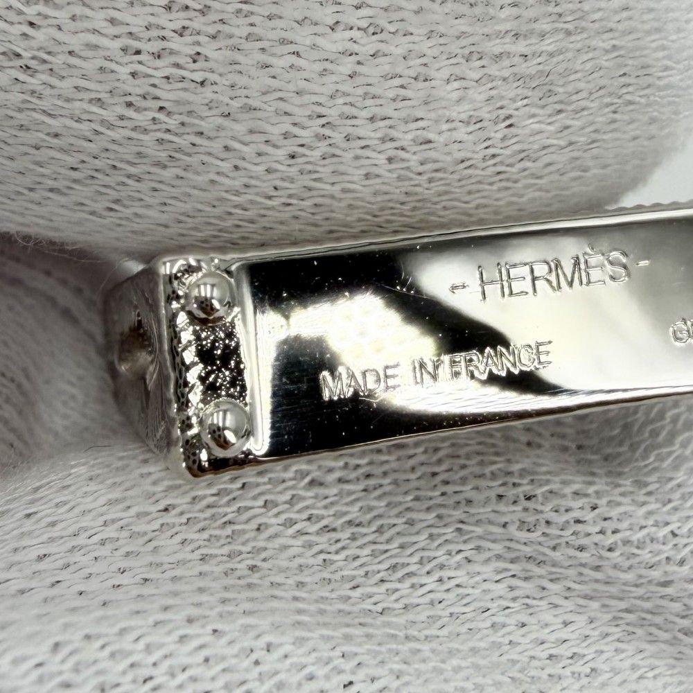 Hermes Pendant Kelly Curiosity Charm Silver — view 5