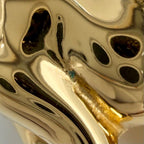Hermes Pendant Elephant Cadena Padlock Bag Charm Gold — view 5