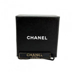 Chanel Necklace CC Logo Silver White — view 6