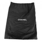 Chanel Handbag Quilted Reissue Tote CC Logo Shoulder Caviar Leather Black Silver — view 7