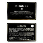 Chanel Handbag Quilted Reissue Tote CC Logo Shoulder Caviar Leather Black Silver — view 9