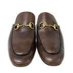 Gucci Princetown Horsebit Leather Slippers — view 4