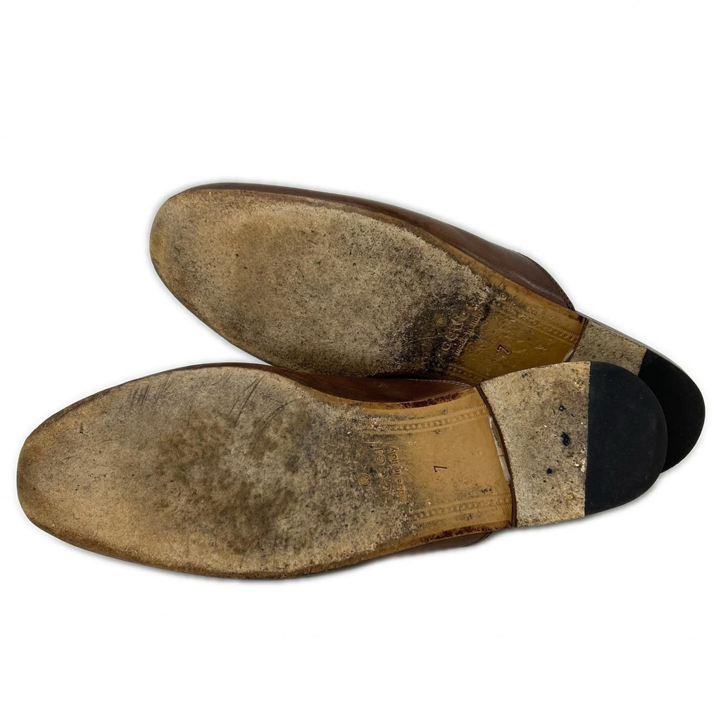 Gucci Princetown Horsebit Leather Slippers — view 6