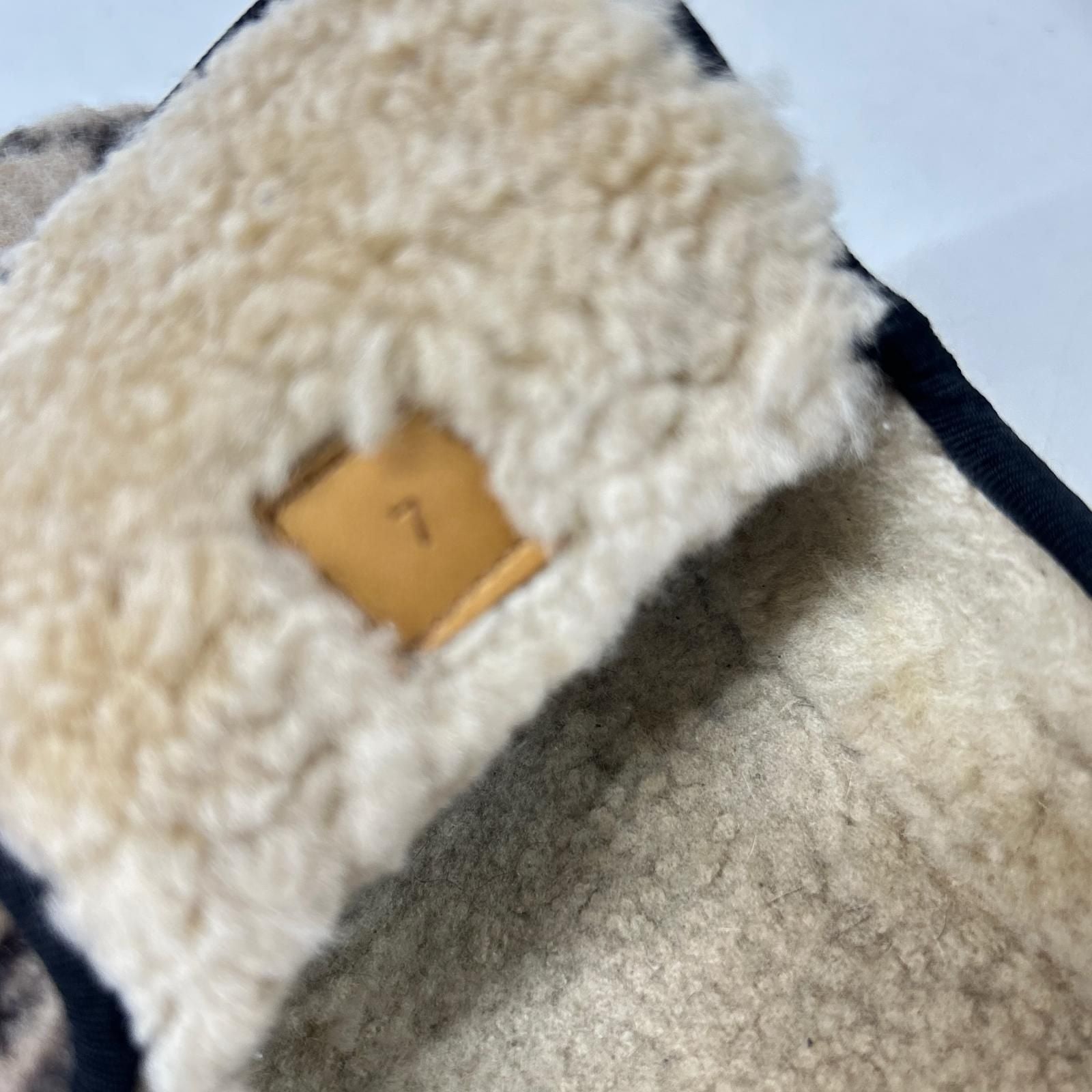 Gucci GG Wool Inner Fleece Horsebit Loafers — view 7