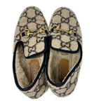 Gucci GG Wool Inner Fleece Horsebit Loafers — view 5