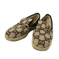 Gucci GG Wool Inner Fleece Horsebit Loafers