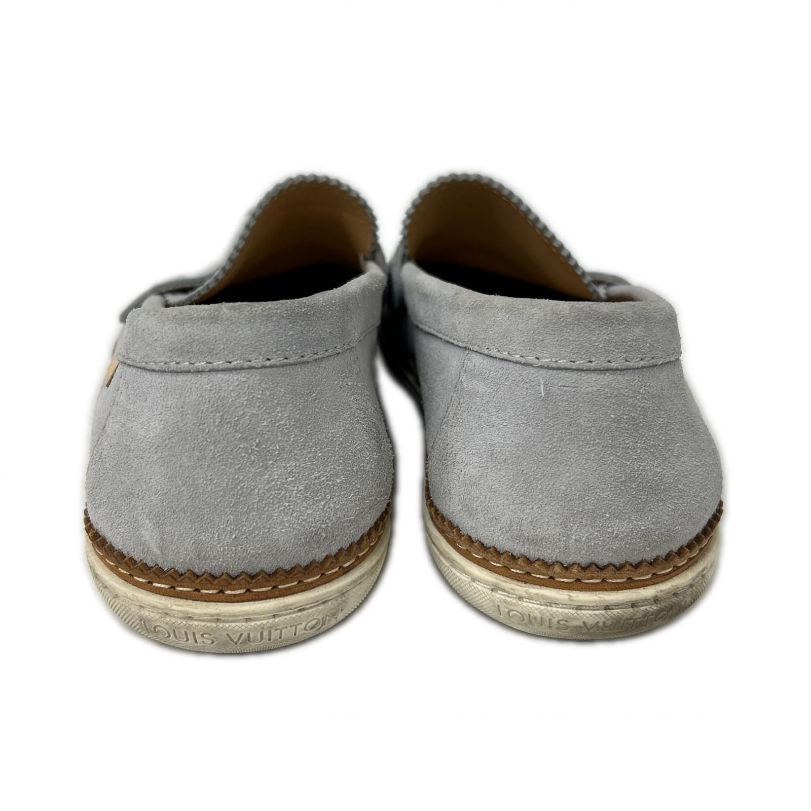 Louis Vuitton Suede Coin Loafers 7 — view 3