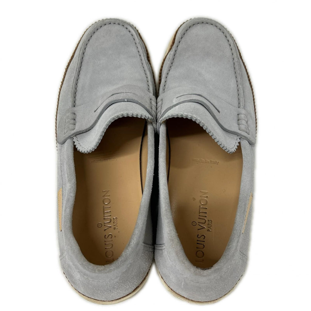 Louis Vuitton Suede Coin Loafers 7 — view 5