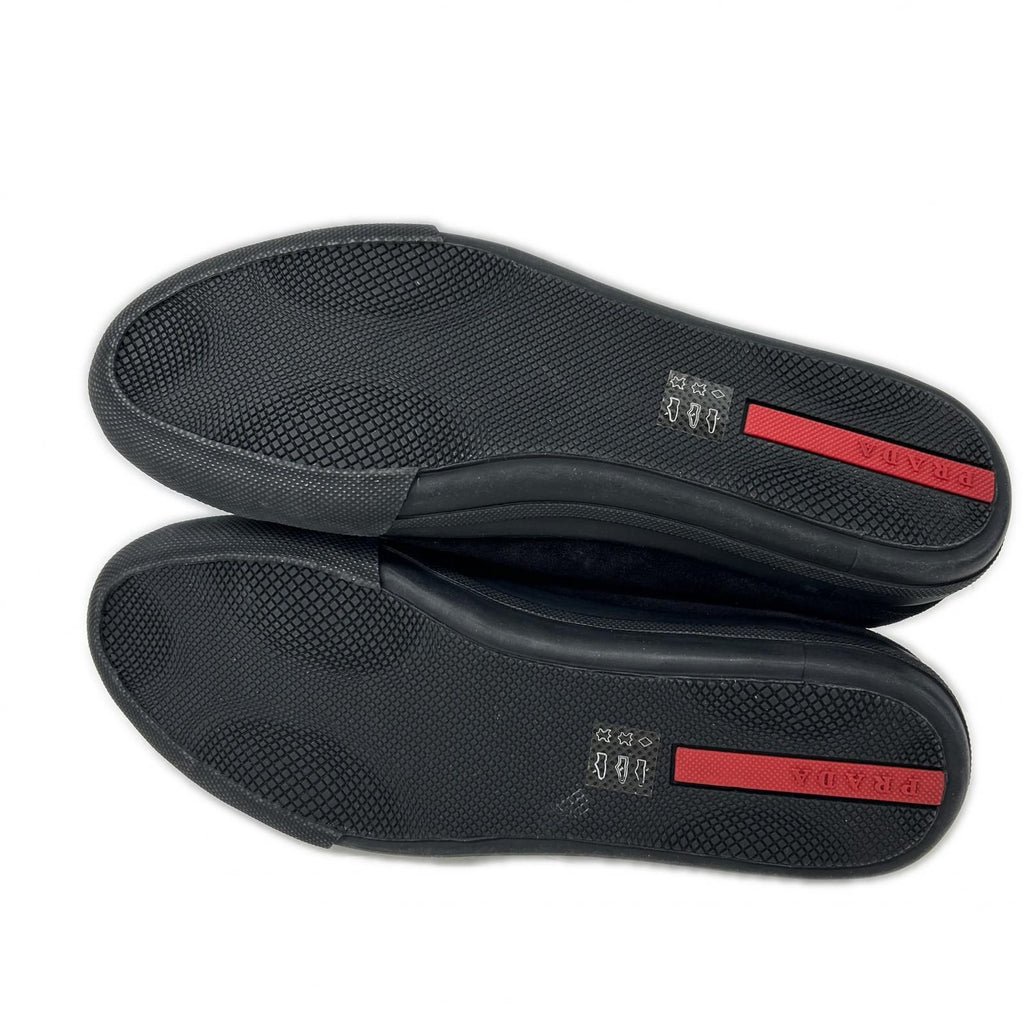 Prada Sport Suede Low Cut Sneakers 7.5 — view 6