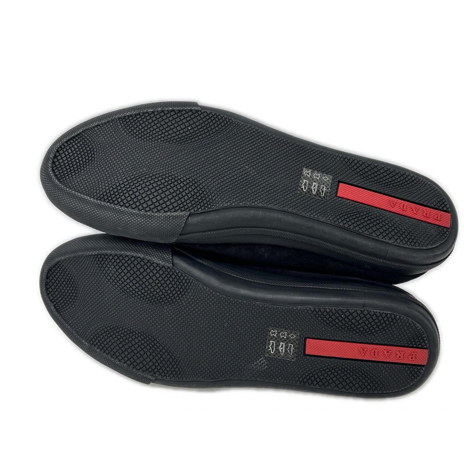 Prada Sport Suede Low Cut Sneakers 7.5 — view 6