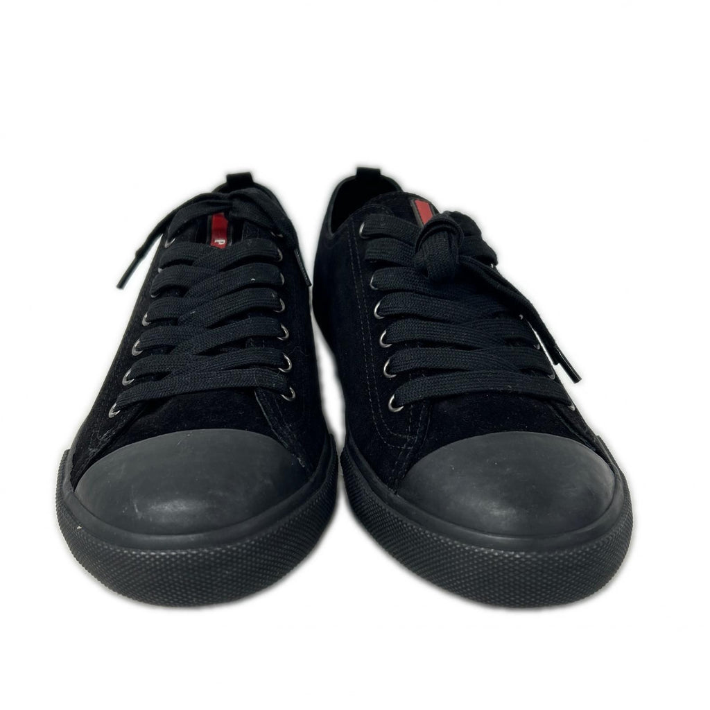 Prada Sport Suede Low Cut Sneakers 7.5 — view 4