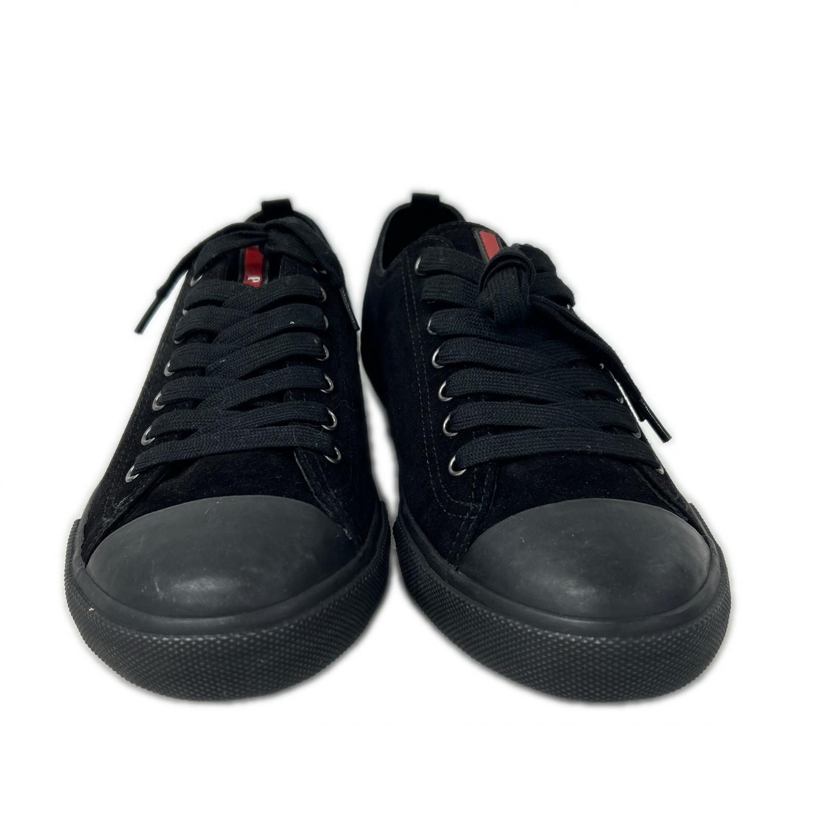 Prada Sport Suede Low Cut Sneakers 7.5 — view 4