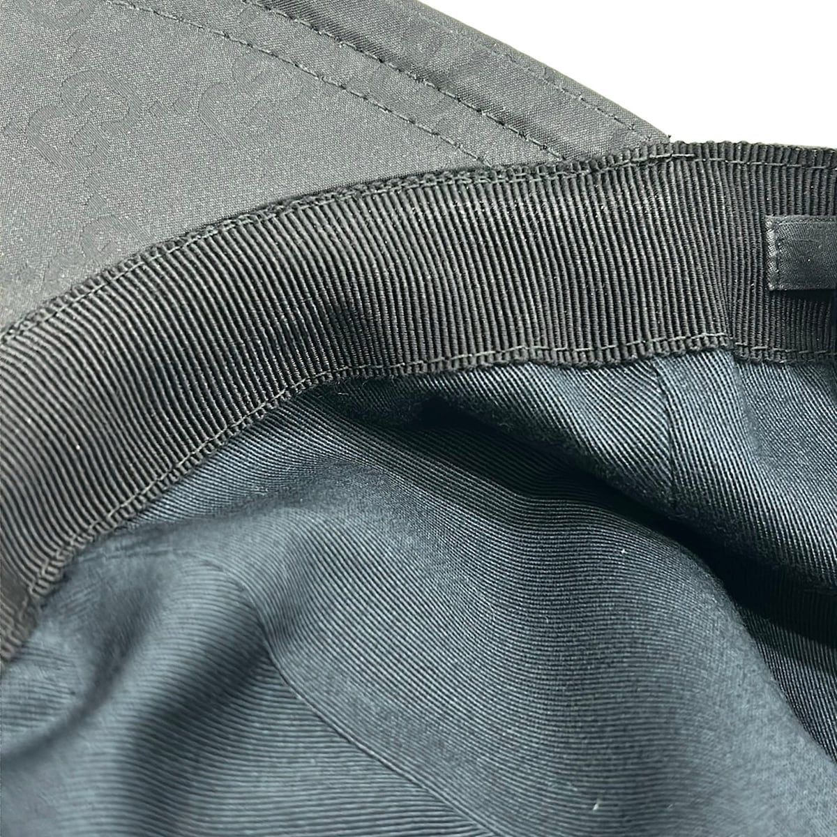Gucci Cap S 57 Black Green Red GG Pattern Sherry — view 8