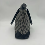 Gucci Tote GG All Over Pattern Canvas Shoulder Leather — view 4