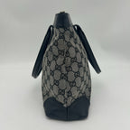 Gucci Tote GG All Over Pattern Canvas Shoulder Leather — view 2