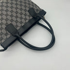 Gucci Tote GG All Over Pattern Canvas Shoulder Leather — view 5